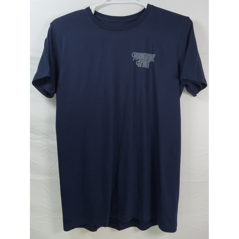 NWT Men's Brad Paisley Moon Shine Spirit Eagle Lightning‎ T-shirt Navy Medium